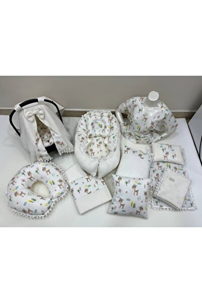 BUSEBABYHOME Çok Amaçlı Babynest , Puset Örtüsü , Alt Açma ve Battaniye, Nevr...