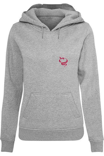 Mister Tee Damen Snakes Heart Hoody