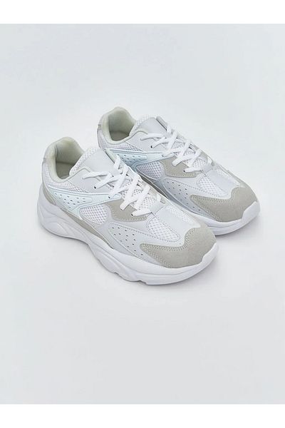 LC Waikiki Lcw Steps White Men's Lace-Up Sneakers