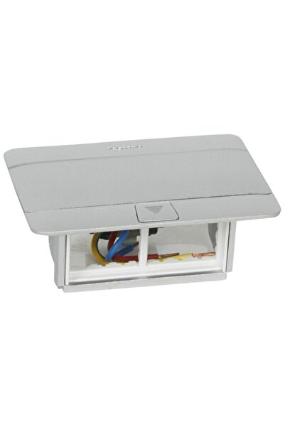 Legrand 054011 4 Modül Donatılabilir Masa Veya Döşeme Altı Buat Mat Alüminyum Renk(boş )