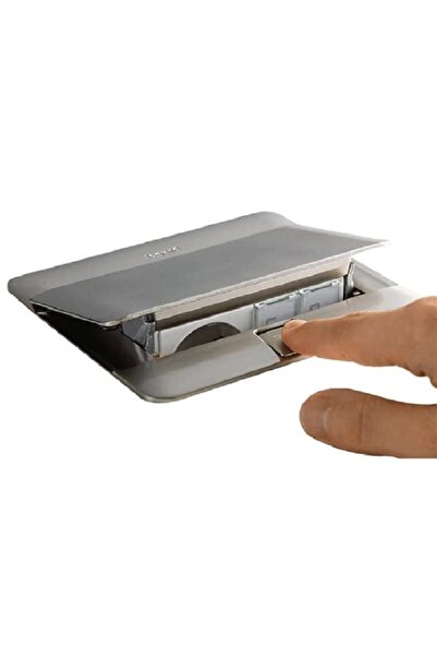 Legrand 054011 4 Modül Donatılabilir Masa Veya Döşeme Altı Buat Mat Alüminyum Renk(boş )