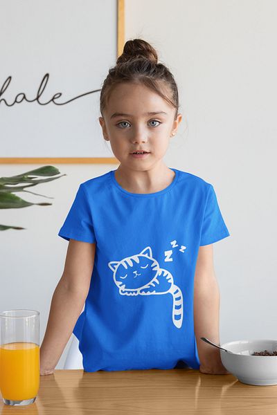 New Shine 1 tricou este un cadou pentru achiziții de 6 și mai sus în coș - Tricou cu mânecă scurtă imprimat pentru copii