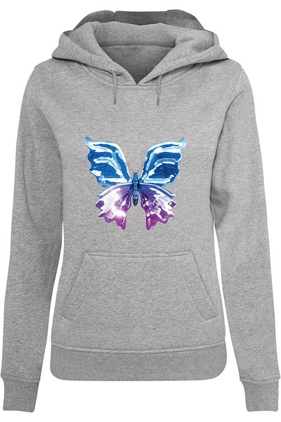 Mister Tee Damen Chromed Butterfly Hoody