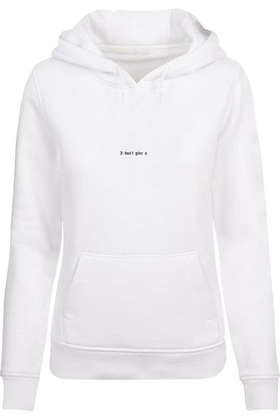 Mister Tee Damen I Don't Give A Hoody