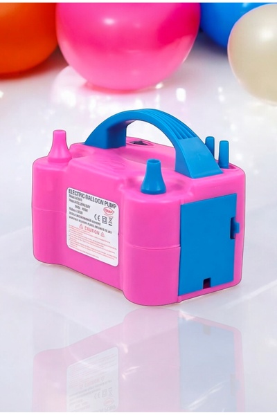 goshawk Çift Çıkışlı Elektrikli Balon Şişirme Makinası Şişirme Aparatı Dahil