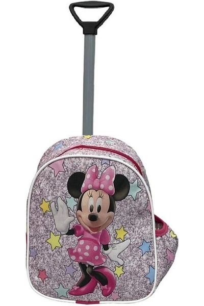STOREMAX Muartshop Kindergarten Children's Mop Suitcase Backpack with Mop Girl's Mouse Model Line