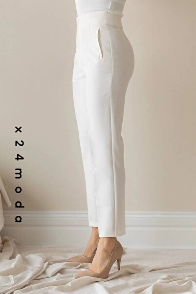 EN MODA STORE Modell Carrot Leg Classic Stílusos női nadrág