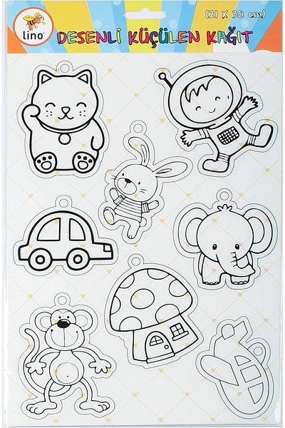 STOREMAX Svticaret Patterned Shrinking Paper 21 X 30 cm Mhm 1053513