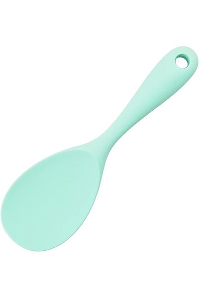 STOREMAX Bystoreby Rice Serving Spoon - Non-Stick Construction, Silicone Kitchenware with Holes for Hanging Multi-Purpose