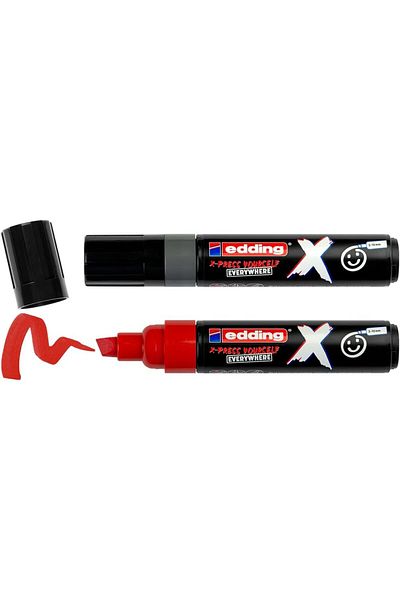 STOREMAX X Marker, Spring Gray Set, Set of 2 Acrylic Markers, Cut Tip 2-10 mm