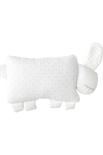 Skygo Ac24728 Wawa Бебешка възглавница за момчета - Бяла