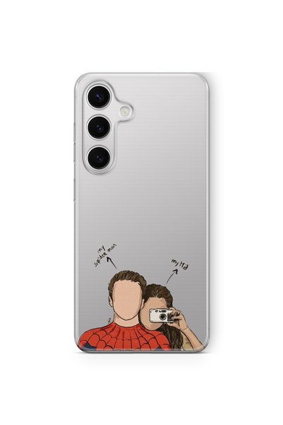 Multitronic Samsung Galaxy S23 Fe Compatible My Spider Design Printed Transpa...