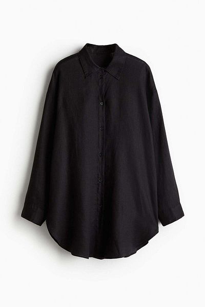 H&M Linen beach shirt