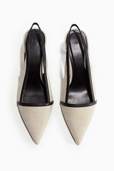 H&M Pointed slingbacks