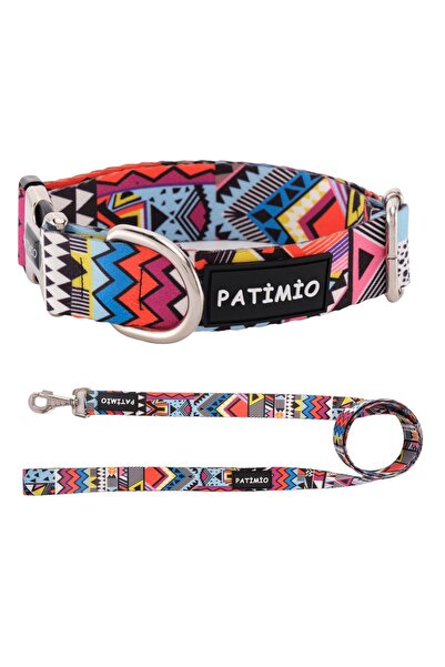 PATİMİO Astro Köpek Boyun Ve Gezdirme Tasma Seti