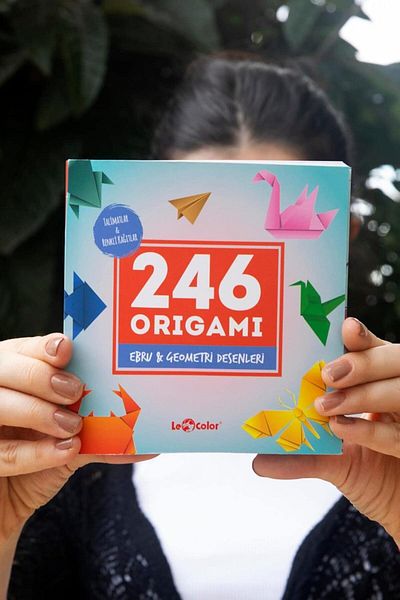 STOREMAX Jvnnshop Color Origami 246 Paper Folding Art Marbling/Geometric 646268