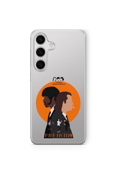 Multitronic Samsung Galaxy M34 5g Compatible Pulp Fiction Design Printed Tran...