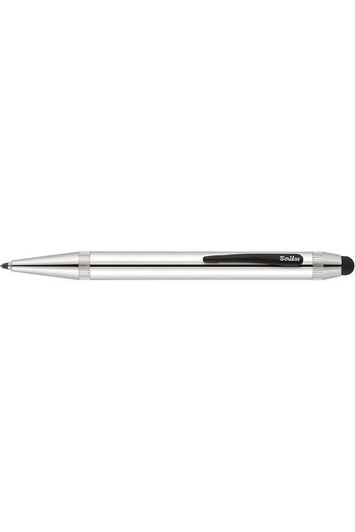 STOREMAX Ntwork Smart Pen 699 Stylus Ballpoint Pen Bright Chrome Art 1087243