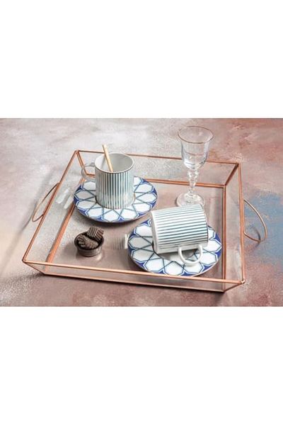 STOREMAX Ntwork Seal 2 Person Tea Cup Set 200Cc Art 1087243