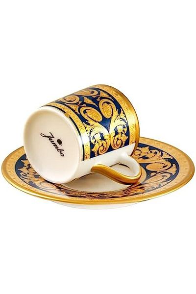 STOREMAX Ntwork Palast Blue Coffee Cup Set for 2 People Art 1087243