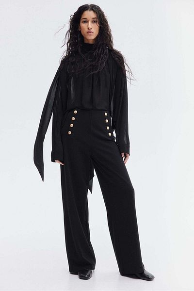 H&M Button-front trousers