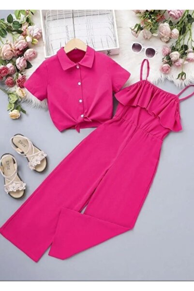 shop Combinație de vară țesută pentru fete