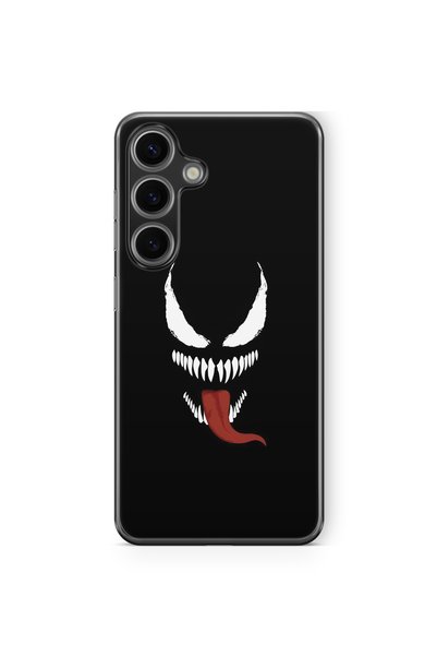 Multitronic حافظة شفافة مطبوعة بتصميم Venom متوافقة مع هاتف Samsung Galaxy A14