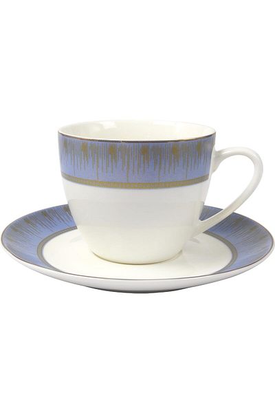 ORCHID 12PCS NBC CUP AND SAUCER SET DECCA