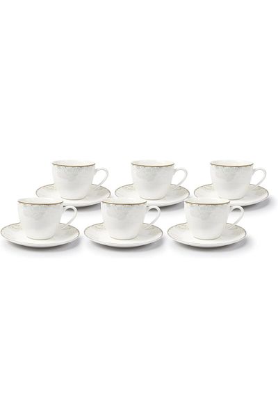 ORCHID 12PCS NBC CUP AND SAUCER SET LOTUS