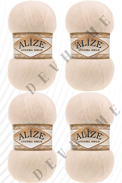 devhome Alize Angora Gold Hand Knitting Thread Yarn Wool Vest Yarn 4 Pieces Acrylic Wool Yarn