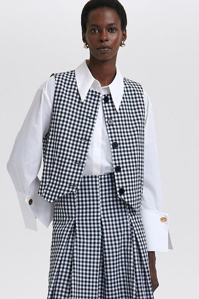 Touché Privé Patterned Gingham Set