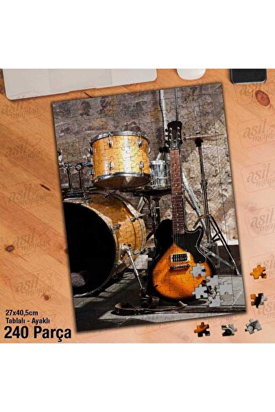 Genel Markalar Asil Hobi Bas Gitar - Bateri - Enstruman Yapboz - Ayak Destekl...