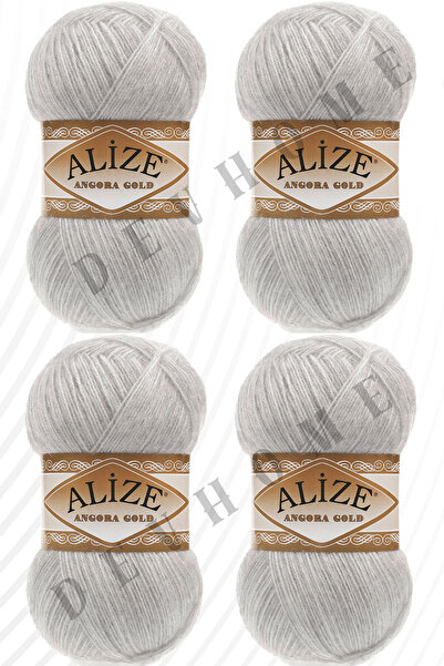 devhome Alize Angora Gold El Örgü İpi İpliği Yünü Yeleklik İp 4 Adet Akrilik Yün İplik