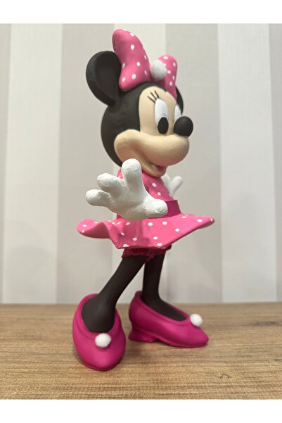 İki Cadı Tasarım Miki Fare Minnie Mouse Hediyelik Dekoratif Obje Biblo Heykel