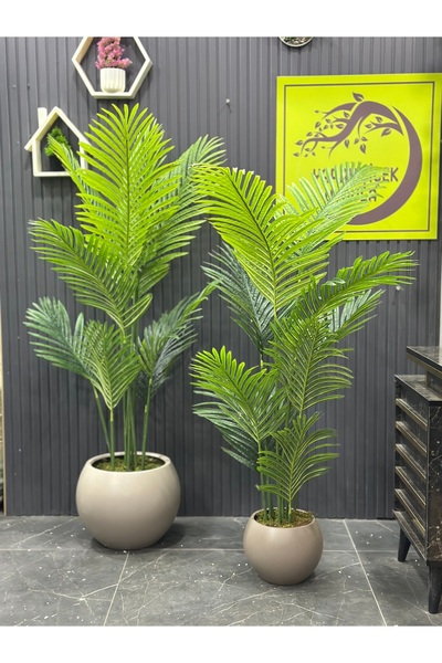 İremÇiçekçilik Yapay Çiçek Uygula Ikili Set 180 Cm Ve 150 Cm Yapay Ağaç