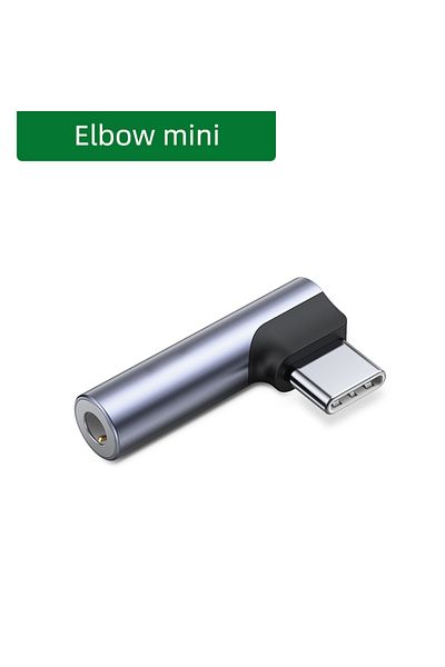 LISM محول USB Type C إلى Aux 3.5 مم من Elbow Mini Origina كابل صوت Type-c 3.5 Jack لهاتف Samsung Galaxy S2