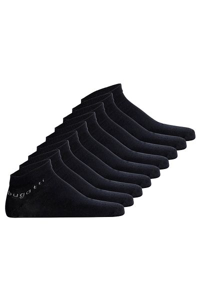 BUGATTI Herren Sneakersocken 9er Pack - Socks Soft Cotton Uni Basic