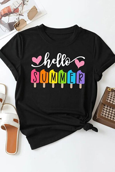 Wish BF Bună, vară cu imprimeu Fete Băieți tricou