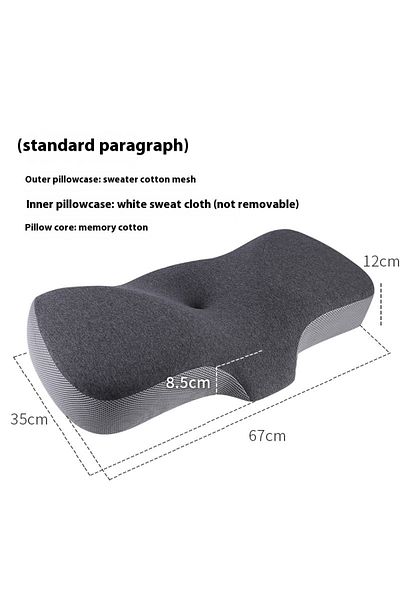 COOYA Contour Memory Pillows for Relieving Neck Pain, Cervical Pillows for Sleeping