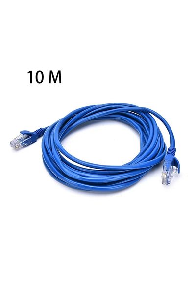 OLOEY 10m Cat5e Ethernet Network Cable Rj45 Patch Outdoor Waterproof Lan Cable Wires For Cctv Poe Ip Camer