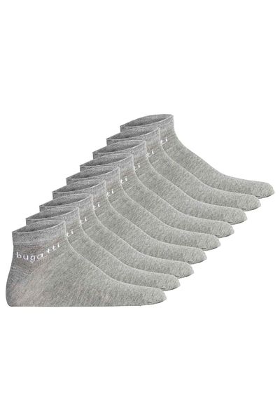 BUGATTI Herren Sneakersocken 9er Pack - Socks Soft Cotton Uni Basic