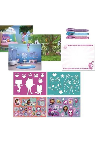 Totum Carte De Activitati & Pixuri - Gabby's Dolhouse