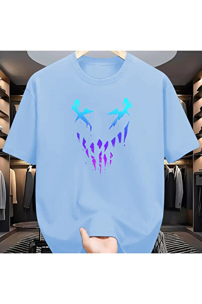 Wish BF Tricou oversize cu imprimeu Joker