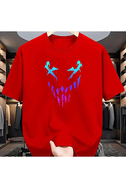 Wish BF Tricou oversize cu imprimeu Joker