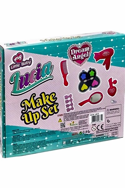 OMZ Oyuncak Makyaj Oyun Seti Gerçek Sürülebilen Makyaj Kız Çocuk Eğitici Oyun...