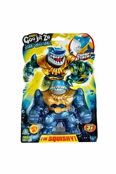 Zümrütoyuncakstore Goojıtzu Deep Sea Single Pack أكثر مرونة 3 أضعاف، أصلي/مرخص