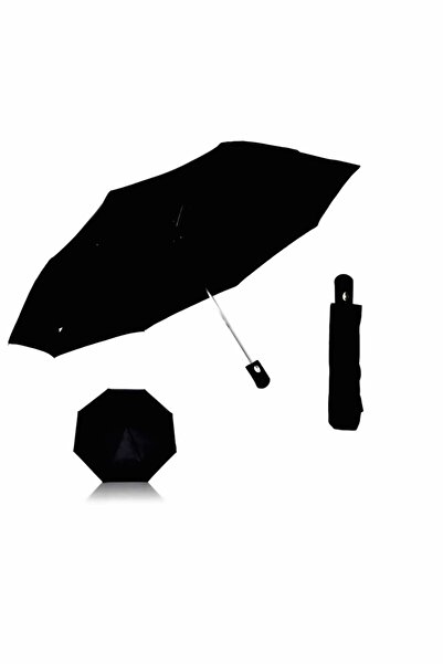 OMZ r Yağmur Şemsiyesi Kaliteli Dayanıklı Siyah Şemsiye Kız Çocuk Eğitici Oyu...