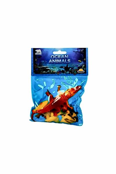 OMZ Moments Animal Play Set with Bag - Brown Crocodile Girl Educational Toy Boy Toys