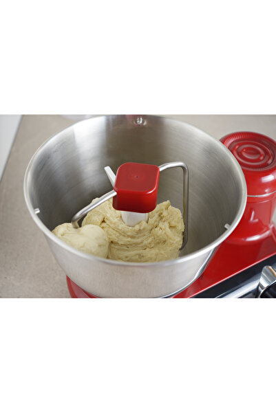 ALSAIF Electric Stand Mixer 6 Speeds S/s Bowl, 3 Tools Beater, Balloon Whisk, Dough Hook, 6l, 800w