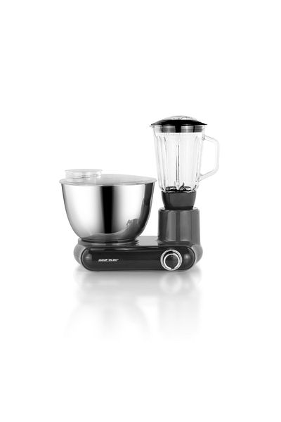 ALSAIF Electric Stand Mixer 6 Speeds S/s Bowl, 3 Tools Beater, Balloon Whisk, Dough Hook, 6l, 800w